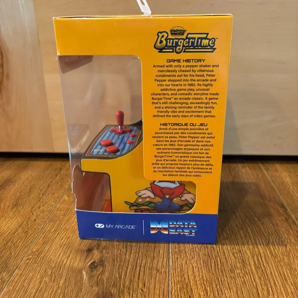 New My Arcade Micro Player Retro Arcade Burgertime 2.75